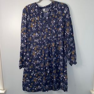 Old Navy long sleeve floral dress